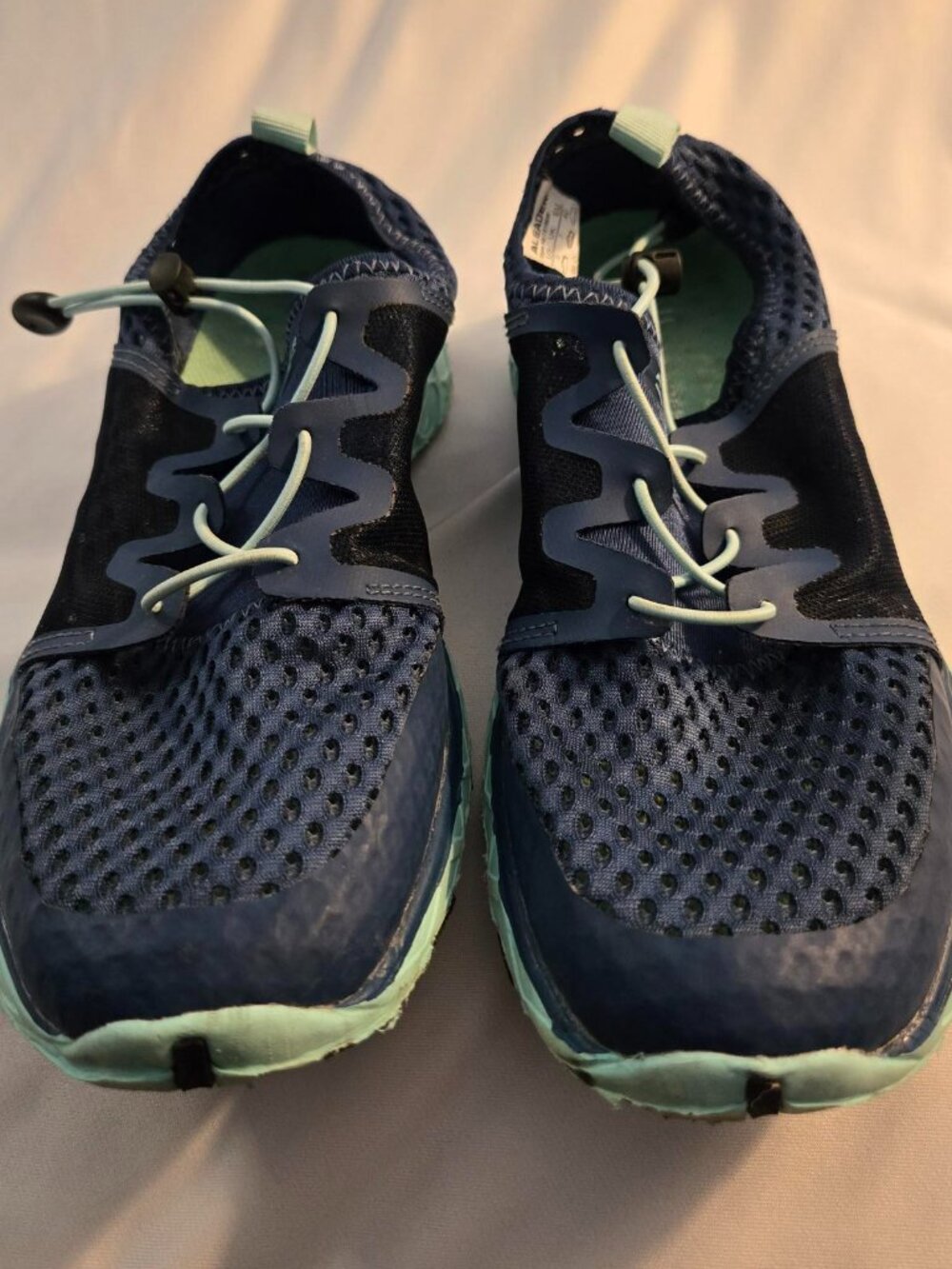 ALEADER Women's Quick Drying Breathable Durable Aqua Water Shoes Green Size 9